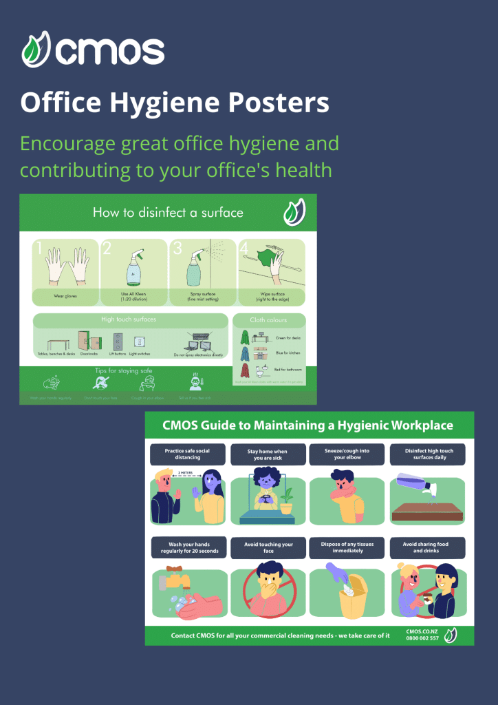Office hygiene posters